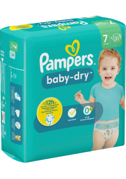 Підгузки для дітей Pampers baby-dry pants 7 (15+ кг), 31 шт